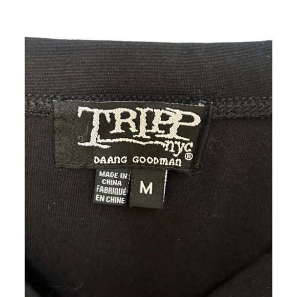 Tripp NYC Vinyl, Net and Grommet Mini Skirt size M - Picture 4 of 6